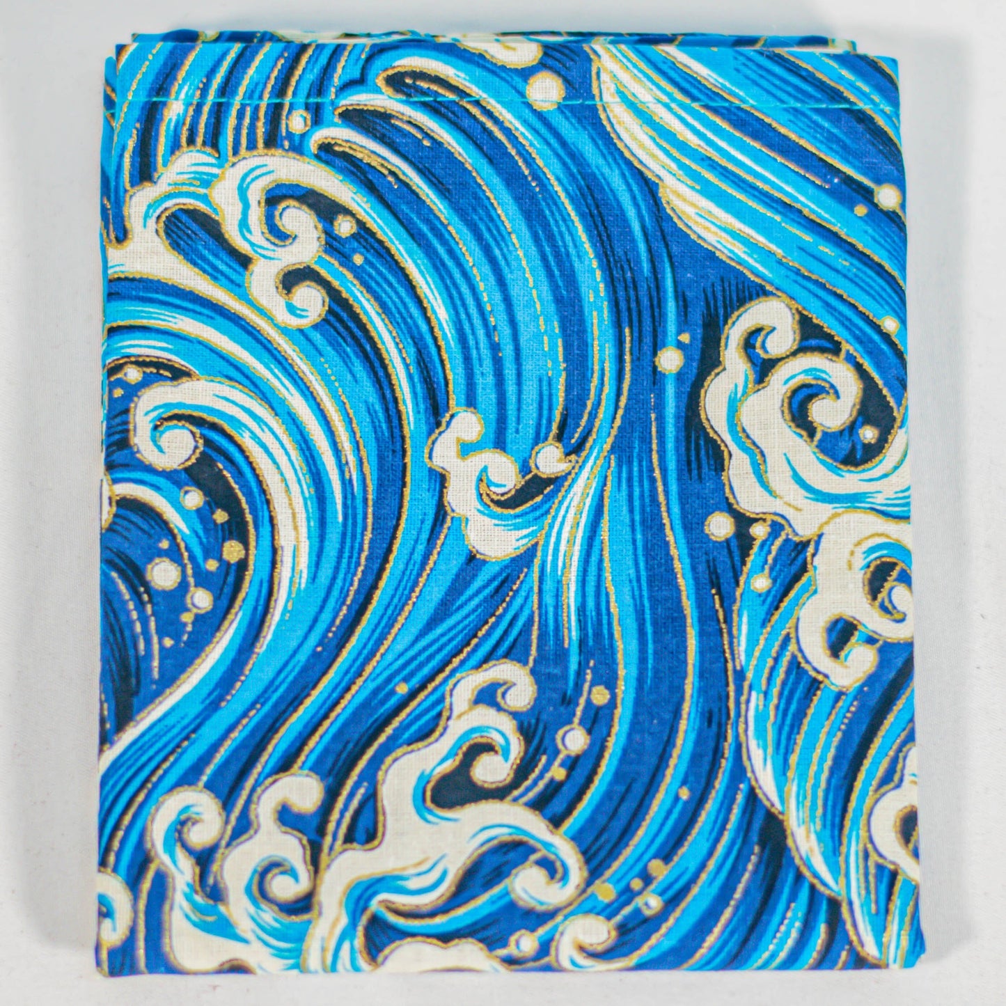 Blindfolds with patterns Tenugui Blue waves Bundle of 3 assorted