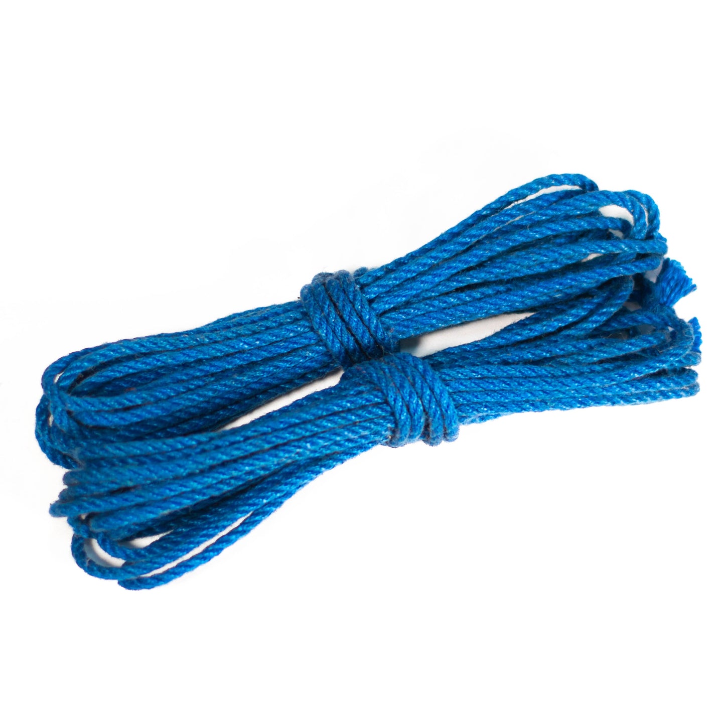 N E W - Treated Rope - 4mm Anatomie Blue Jute Rope Shibari Rope Bundle of 2