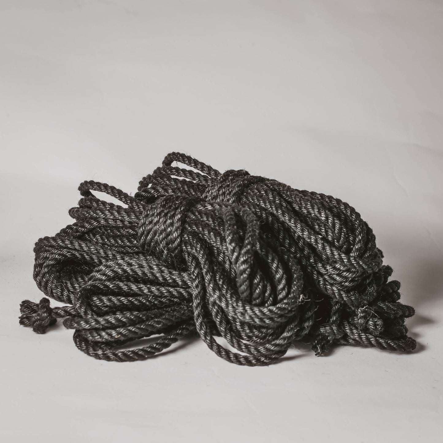 Black rope (treated, 6mm) Shibari Rope Bundle of 4