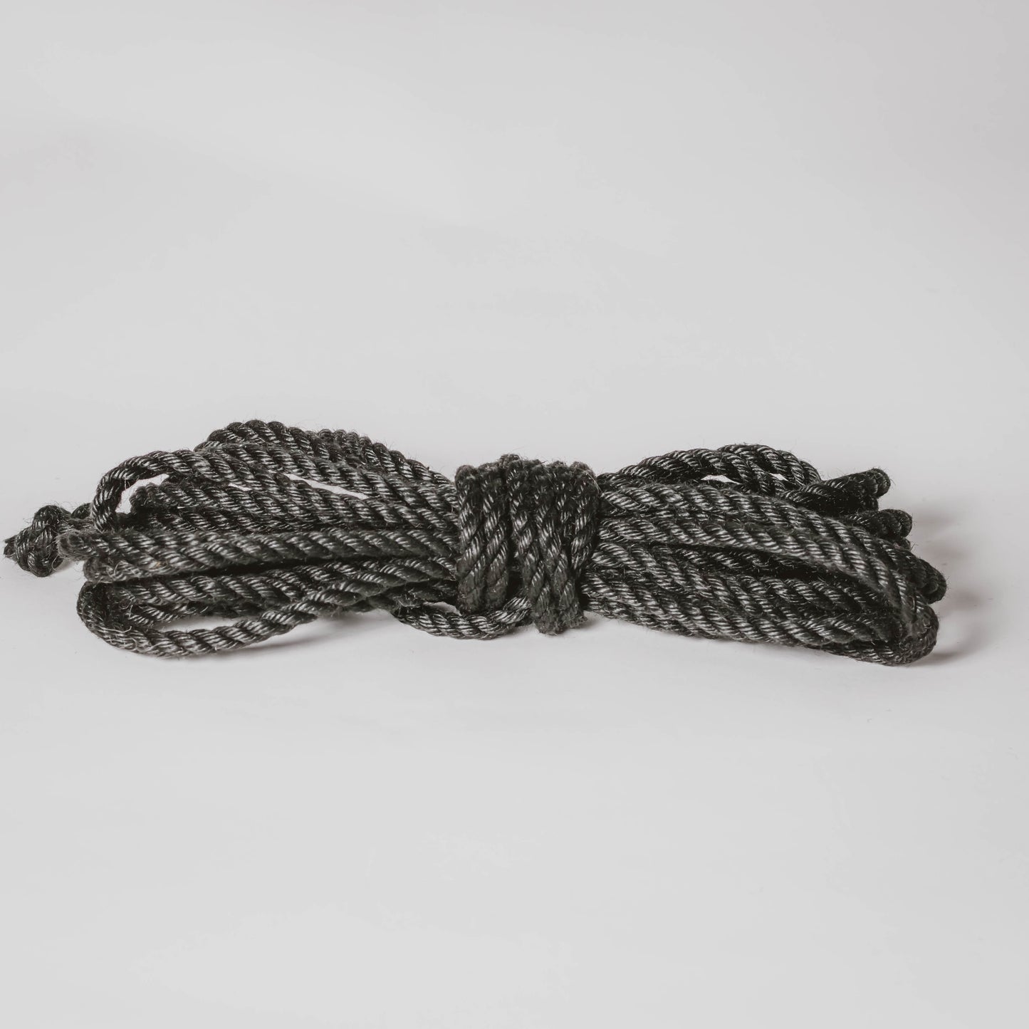 Black rope (treated, 6mm) Shibari Rope Single Length